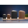 Gingko LED Smart Booklight Large Brown Leather