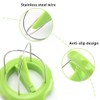 Kiwi Cutter Stainless Steel Kiwi Slicer Portable and Useful Kiwi