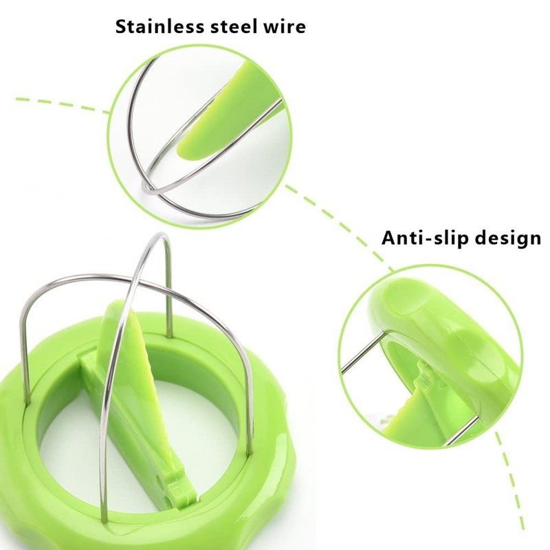 Kiwi Cutter Stainless Steel Kiwi Slicer Portable and Useful Kiwi