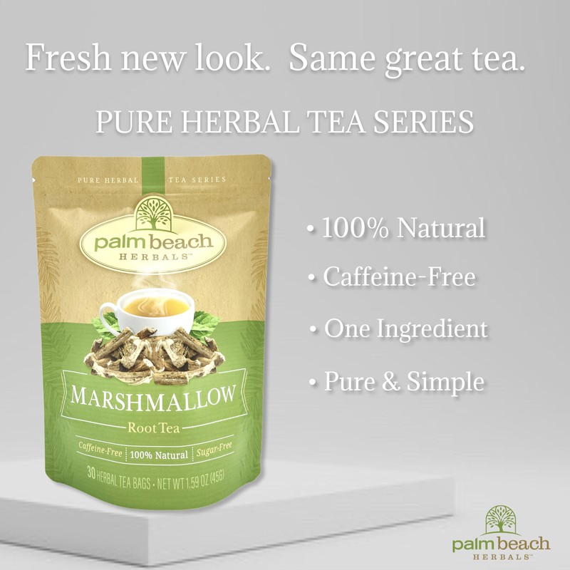 Root Marshmallow Root Tea by Palm Beach Herbals | 30ct,