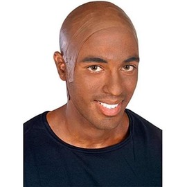 Soft Latex Bald Cap - Color: Brown