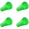 KRAJEWS 4 Pack Rubber Cap Silicone Tips Replacement Parts Piece