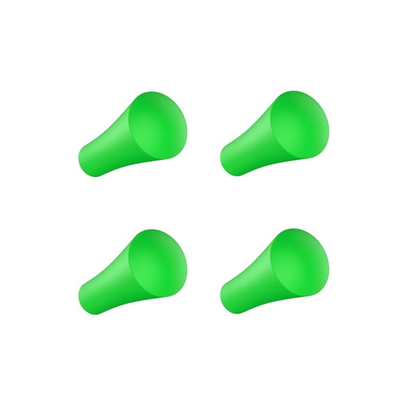 KRAJEWS 4 Pack Rubber Cap Silicone Tips Replacement Parts Piece