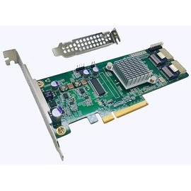 SVNXINGTII HBA Card Controller PCI-E 2.0 6Gbps 8 Port Host Bus Adapter 9211-8i FW:P20 IT Mode ZFS FreeNAS unRAID (INS 9211-8i)