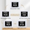 Large Display Digital Calendar Clock with Day and Date for