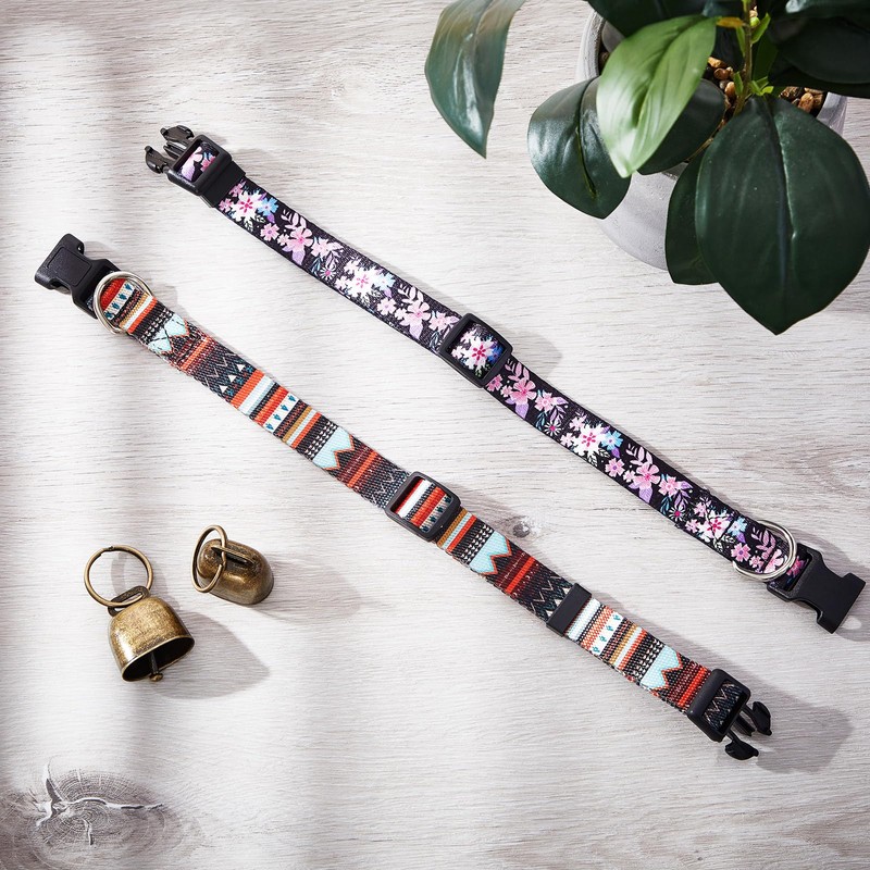 Yeyeplum Goat Collars with Bells, Sheep Grazing Copper Bells and