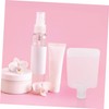 Tiosen 5Pcs Travel Size Refillable Squeeze Pouches, 30ml Clear Toiletry