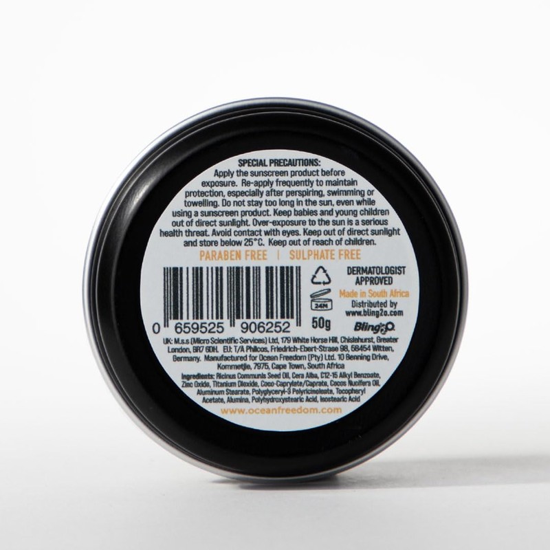 Ocean Freedom - Surf Clay Clear SPF 50+ Mineral Sunscreen