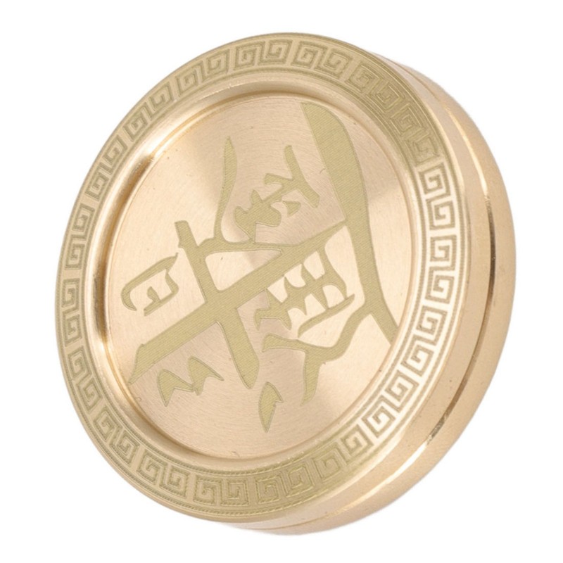 Magnetic Push Slider Stress Relief Round Portable EDC Push Slider