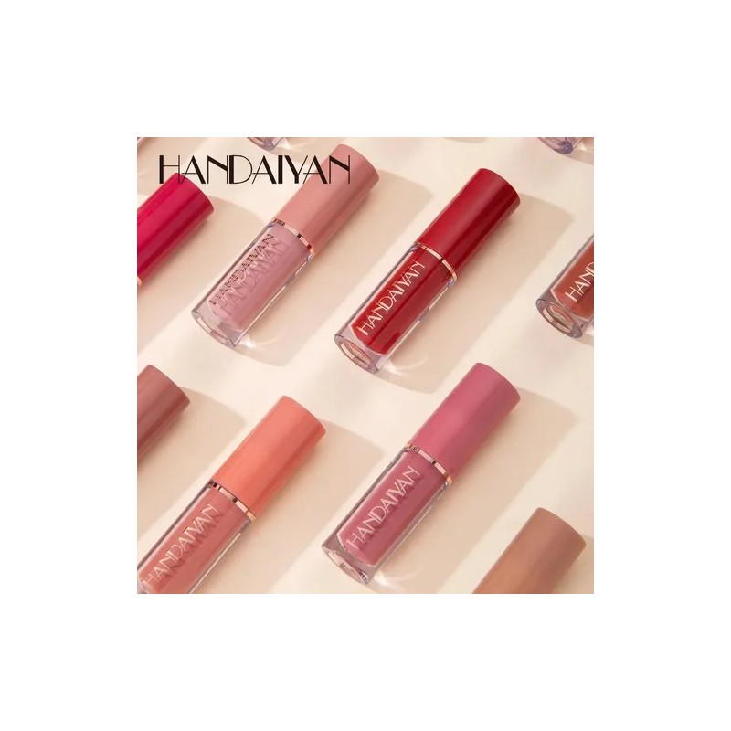 Set 12 Labiales Mate Larga Duración