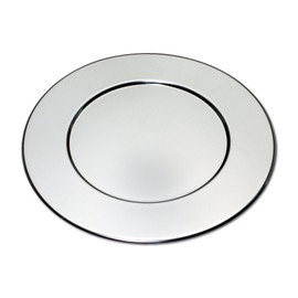CHG 32002-48 service plate round ø 32 cm, made of stainless steel, 0.7 mm