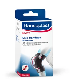 Hansaplast Knee Brace, Sports Brace for Prevention of Knee Injuries, Knee Pads for Everyday Use, Hobby and Sports, Suitable for Right and Left Knee