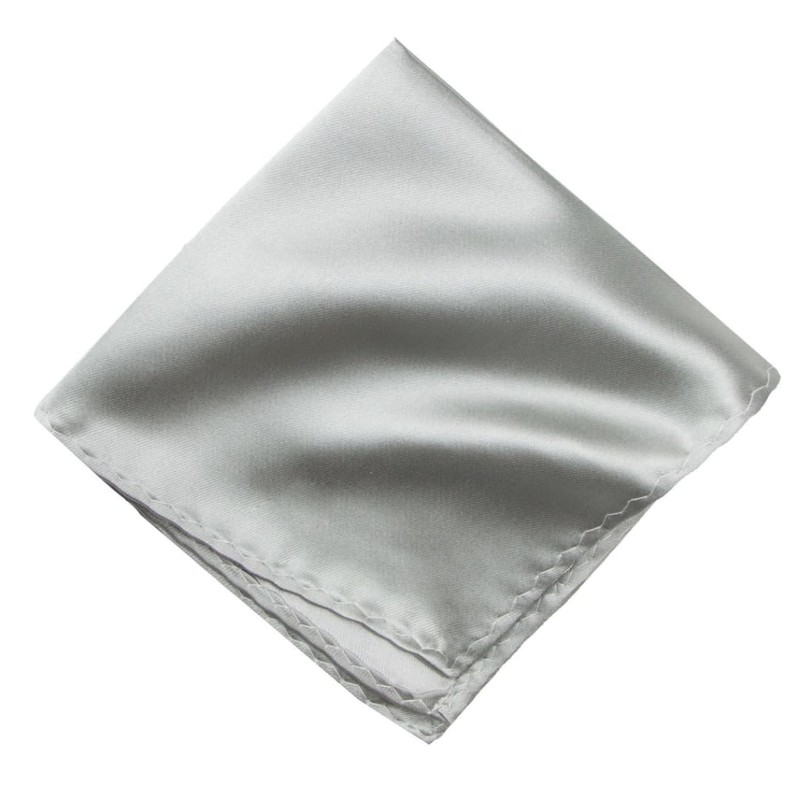 The Tie Co™ Satin Polyester Pocket Square – 28x28cm Handkerchief/Hanky