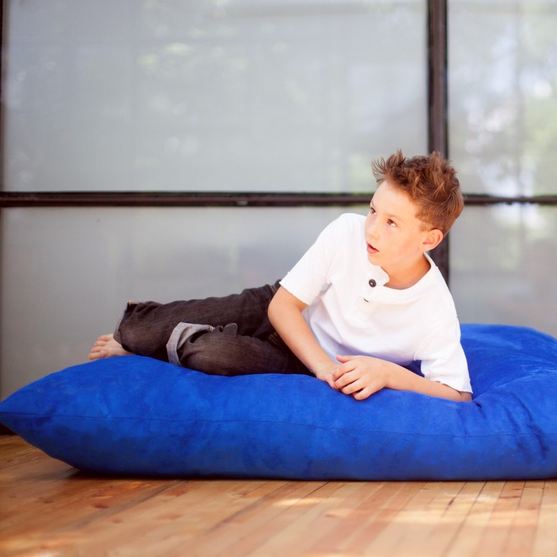 Jaxx 3.5 ft Pillow Saxx Kids Bean Bag, Blueberry