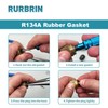 RURBRIN (20 PCS) R134A Rubber Gasket Fit for Air Conditioning