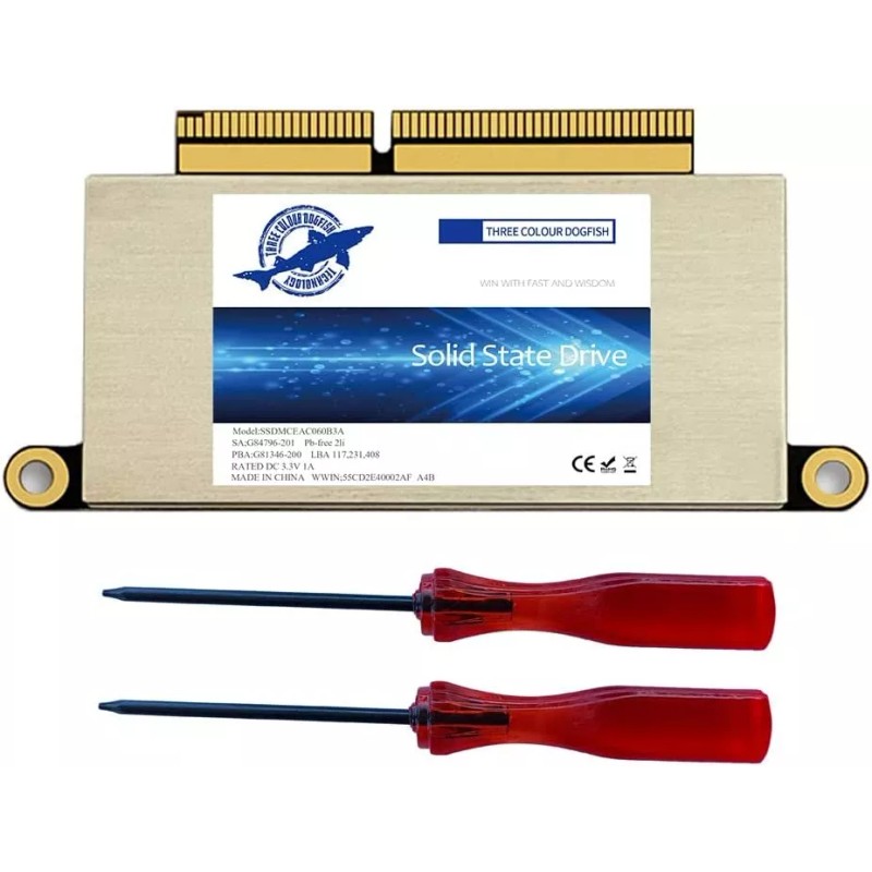 Dogfish 256GB 512GB 1TB SSD Internal Solid State Drive Upgrade