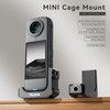 TELESIN Aluminum Alloy Mount L-Bracket for Insta 360 X4, 90°