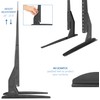 VIVO Universal Tabletop TV Stand for 22 to 65 inch