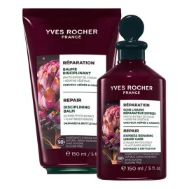 Yves Rocher Kit Antifrizz Y Reparación Para Cabello Dañado