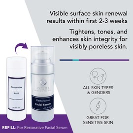 Omni Bioceuticals Daily Restorative Facial Serum with M-007® REFILL, 30ml