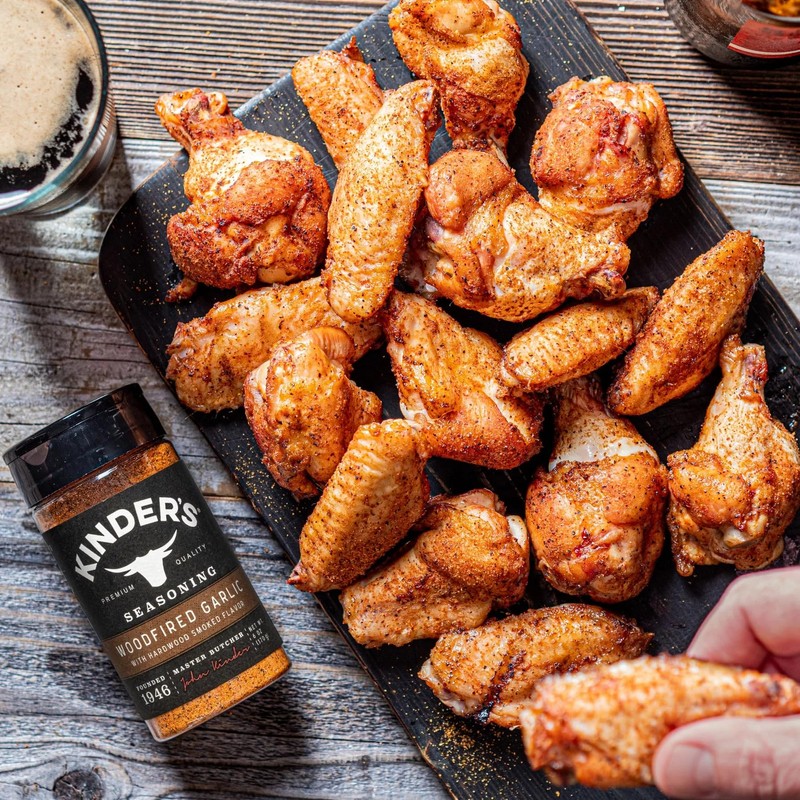 Kinder's Woodfired Garlic Rub 9 oz