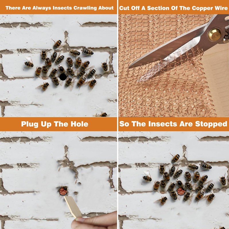 Copper Mesh Rodent Control Copper Wool for Rodent Control Pure