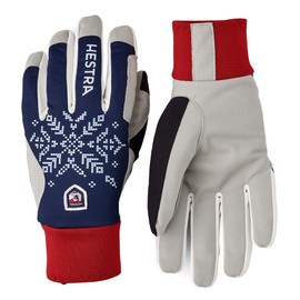 Hestra Women´s XC Primaloft 5-Finger Glove - Dark Navy Print - 6