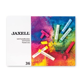 Honsell 47650 - Jaxell Pastel Chalk, Square Shape, for Flat and Precise Working, Rich Non-fading Colours, Ideal for Artists, Hobbyists, Children, School, Jaxell