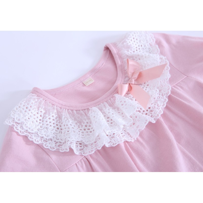 ABALACOCO - Camisón de dormir para niñas, vestido de princesa