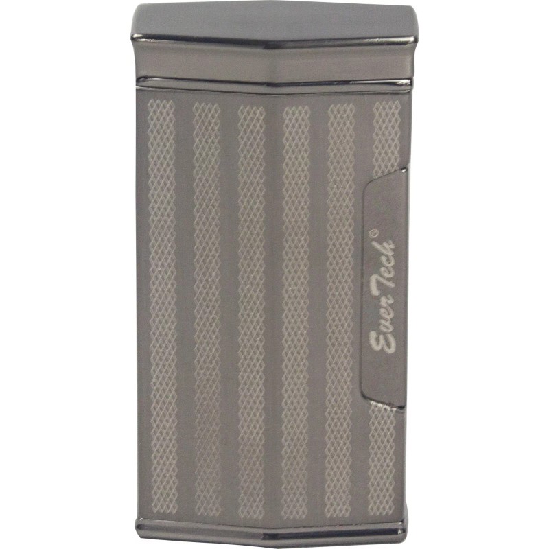Ever Tech Quad Flame Cigar Torch Lighter with Cigar Punch