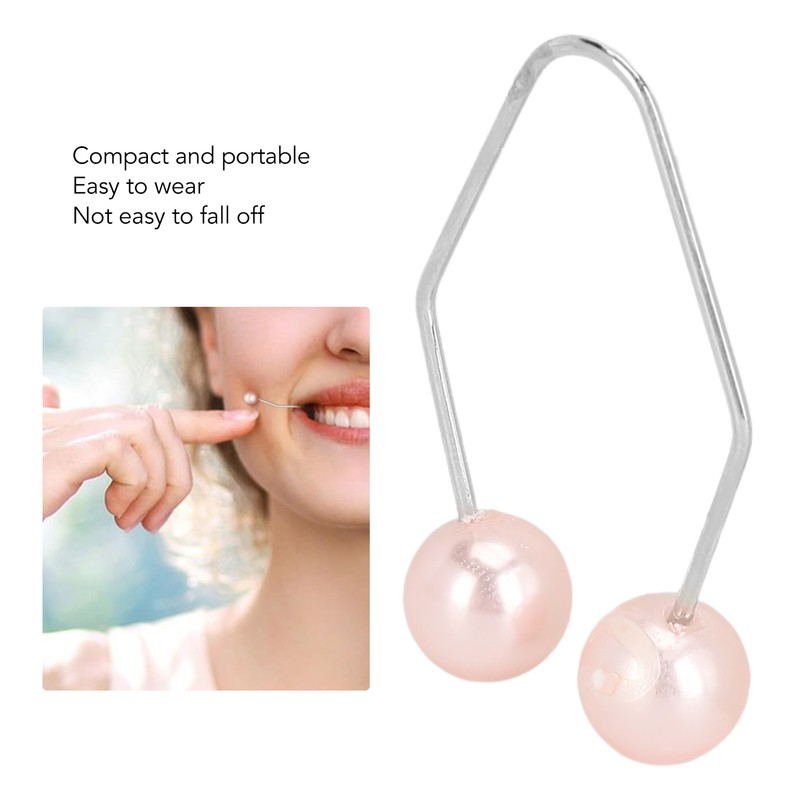 2 Pair Dimple Trainer Tool Piercing Free Improve Smile Dimple
