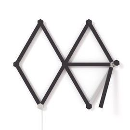 Nanoleaf Lines Skins, Matte Black, 9 Pack, Multicoloured (Rgbw)