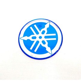 Yamaha Tuning Fork Emblem Sticker, Blue, Genuine Product, 1.6 inches (40 mm)
