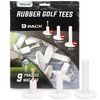 GoSports Rubber Golf Tees 9 Pack - 3x of 1.5