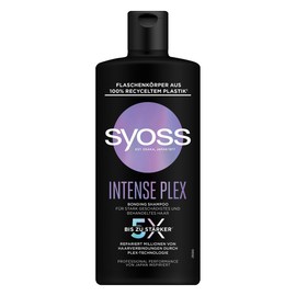 Syoss Shampoo Intense Plex (440 ml), Haarshampoo für stark geschädigtes und behandeltes Haar, Hair Repair Shampoo repariert Millionen von geschädigten Haarverbindungen & stärkt, mit Plex-Technologie