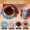 6 Pcs Ceramic Small Urns for Human Ashes Keepsake Set,
