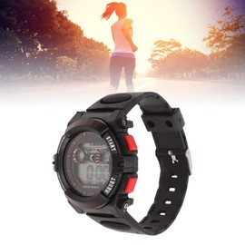 Tbest Electronic Men's Watch, Multifunctional Digital Sports Watch WR50M, Waterproof Watch with Luminous Light Alarm for Swimming, Running