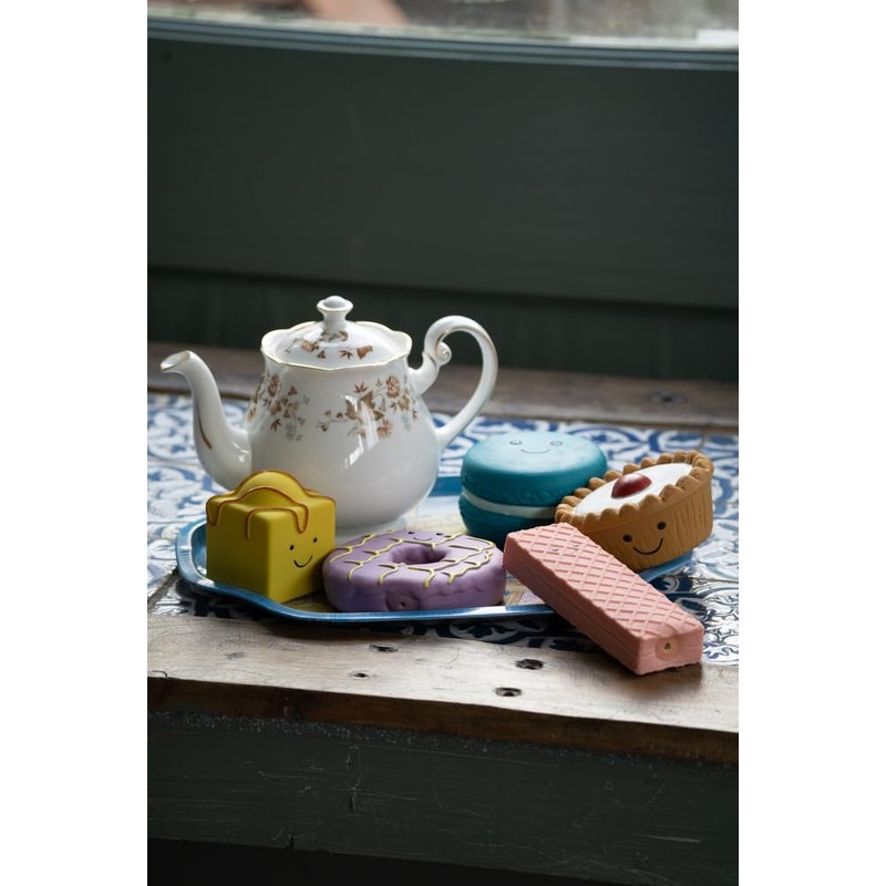 Petface Cherry Bakewell Latex Dog Toy (Pack of 1)