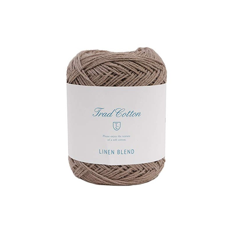 Yokota DARUMA 01-3600 Trad Cotton Linen Blend Yarn, Thick Col.5,