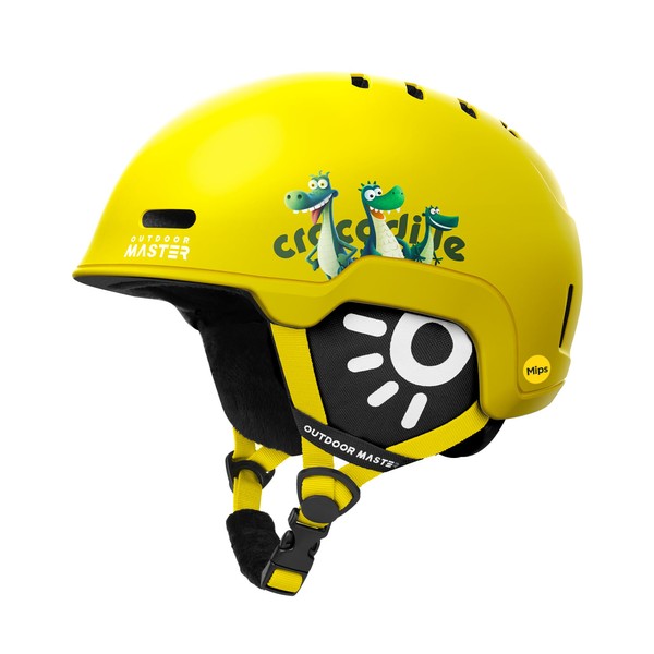 OutdoorMaster MIPS Kids Ski Helmet, Snowboard Helmet for Boys, Girls