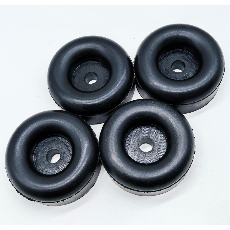 4 Packs Extreme Heavy Duty Anti-Vibration Rubber Foot Pads for