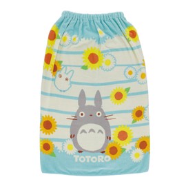 Marushin 1065006400 Wrap Towel, 31.5 inches (80 cm), Ghibli, My Neighbor Totoro, Swimming Pool, For Kids, Girls, Boys, Characters, Pool Towel, Swimming, Sea, UV Protection
