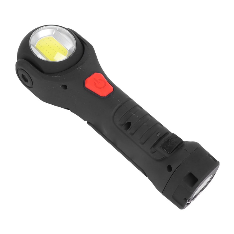 Flashlight 360 Degree Rotatable USB Charging Super Bright Magnetic Handheld