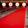 Tinideya Red Carpet Runner with Light for Events Red Fabric