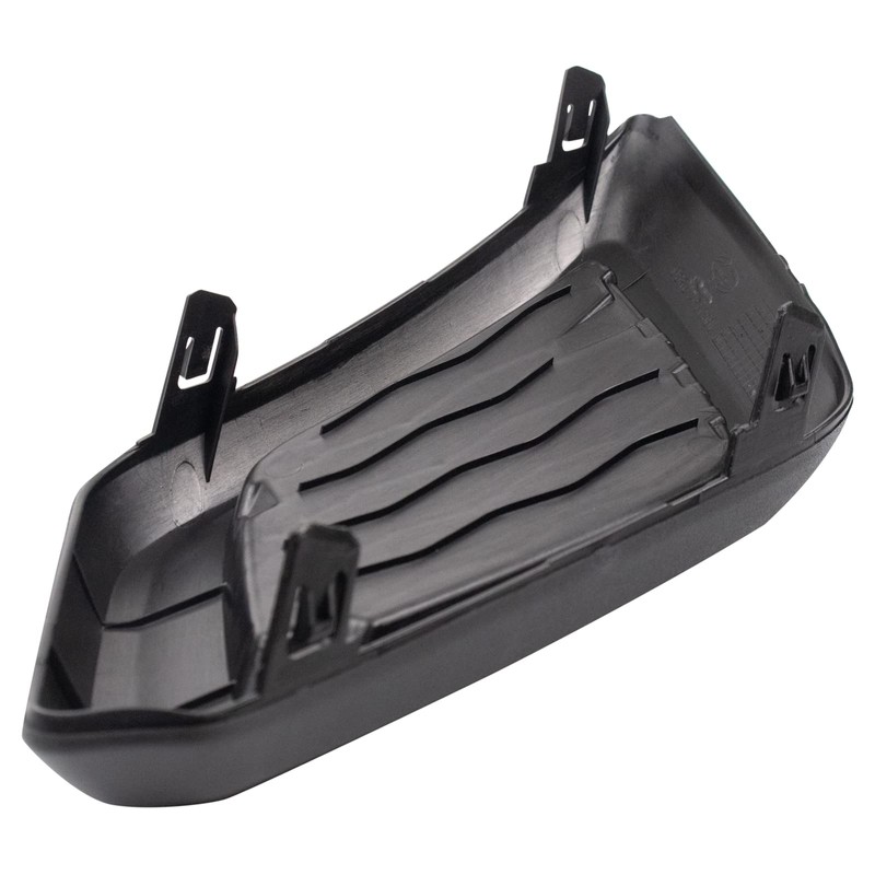 TRQ Front Left Fog Light Hole Cover Black Drivers Side