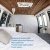 DC12‑24V LED RV Bedside Lamp High Brightness Aluminium Alloy Gooseneck