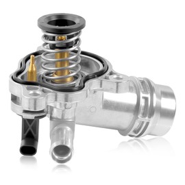 Upgrade Aluminium Engine Thermostat Housing Assembly W/Sensors for Chrysler Pacifica 2017-2025 Ram ProMaster 1500 2500 3500 2022-2025 Chrysler Voyager 3.6L V6 - Replaces 68217305AE 902-3114 68217305AG