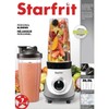 Starfrit 024300-004-0000 Electric Personal Blender, 3-Speed, White/Black