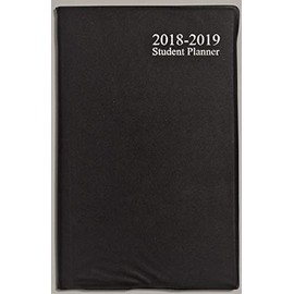 2018-2019 Student Planner/Calendar by Jot Weekly View (Black)