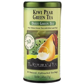 The Republic of Tea, Kiwi Pear Tea, 50-Count